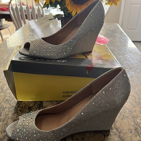 Forever Lady Wedges silver - Picture 5 of 6